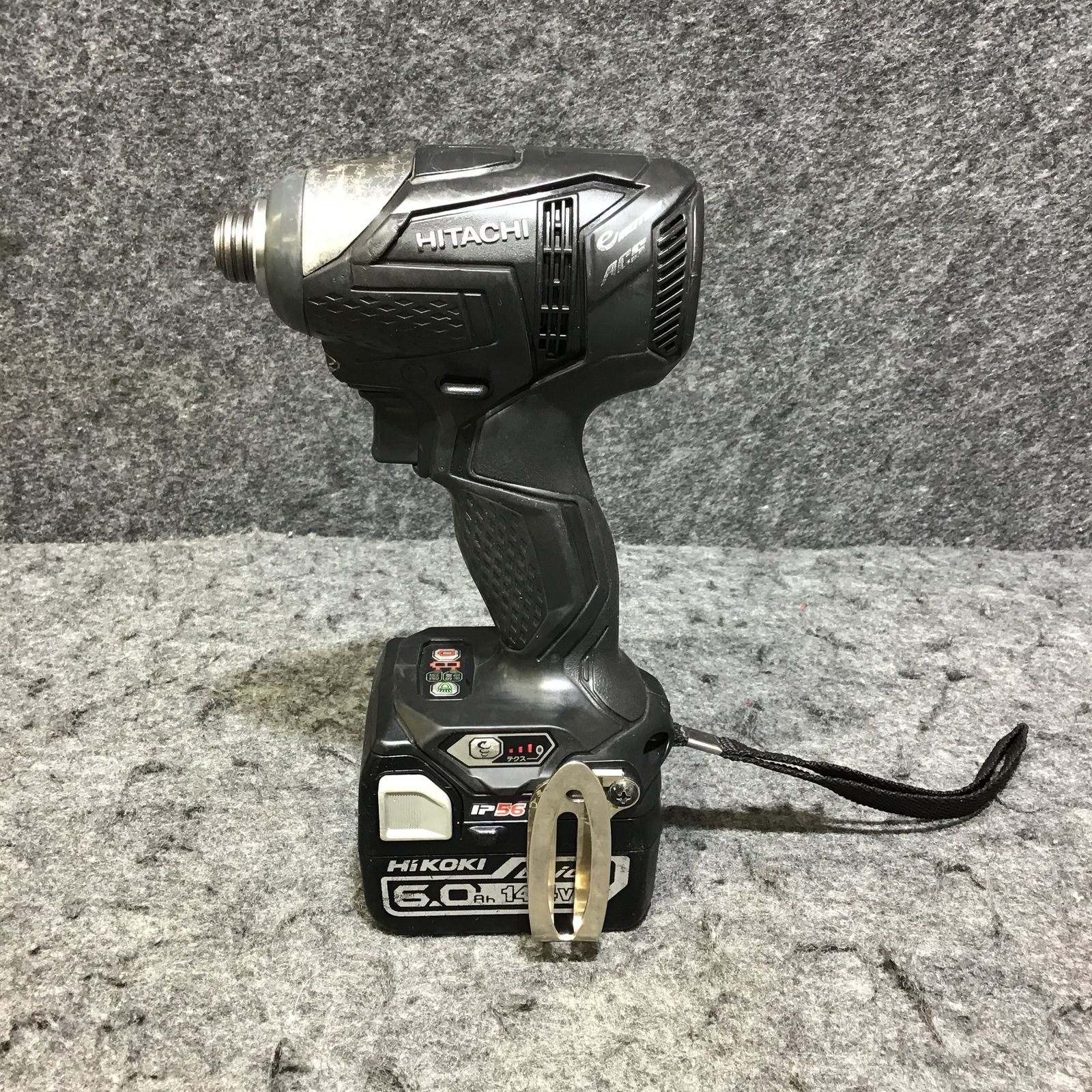 307 日立工機【Hitachi】 14.4V充電インパクト 型番不明 バッテリー1個 ☆中古品☆HITACHI 日立工機 14.4V コードレスマルチツール CV14DBL