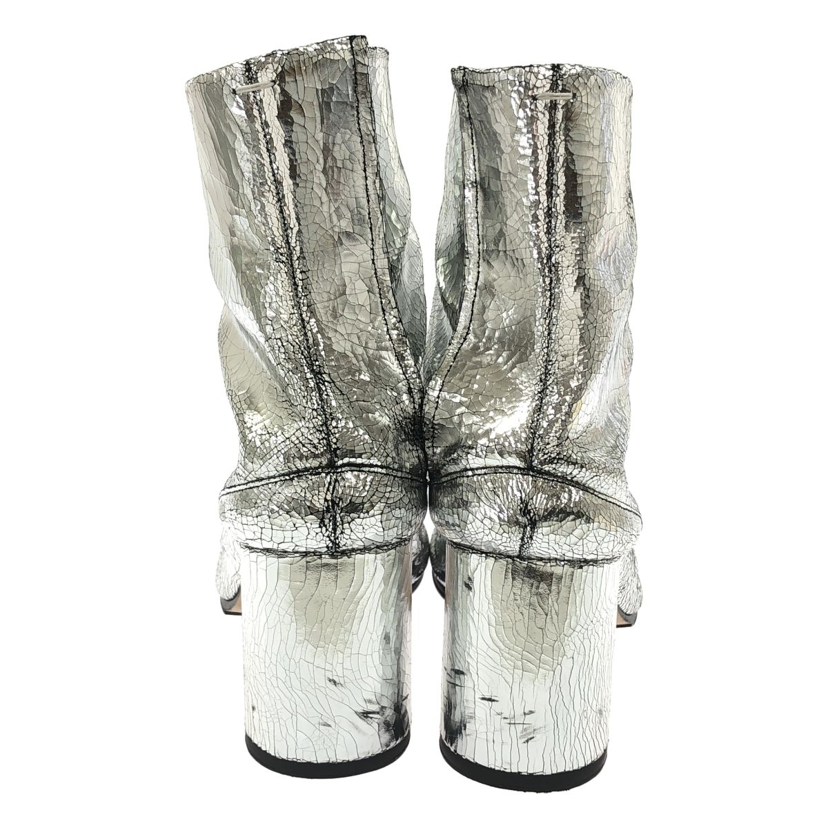 Maison Margiela タビブーツ ブロークンミラー マルジェラ 足袋 シルバー