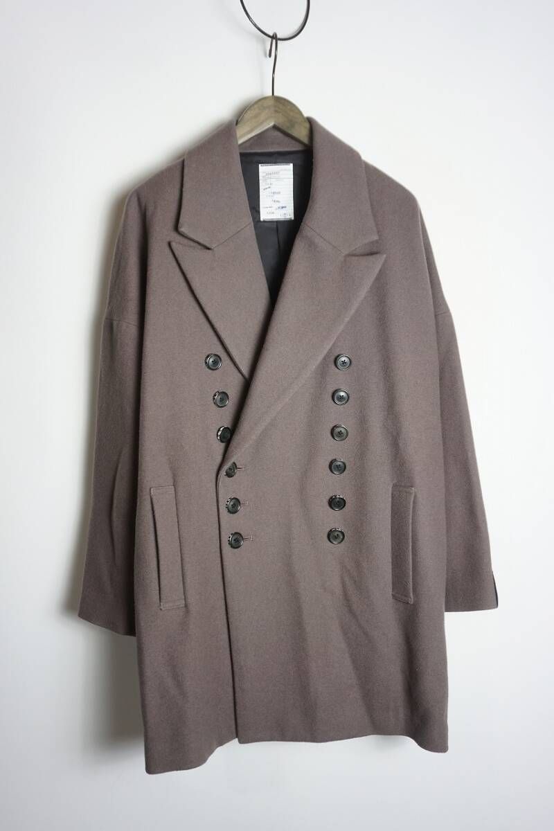 ジャケット・アウター SHAREEF WOOL MELTON MIDDLE COAT SHAREEF WOOL MELTON MIDDLE COAT