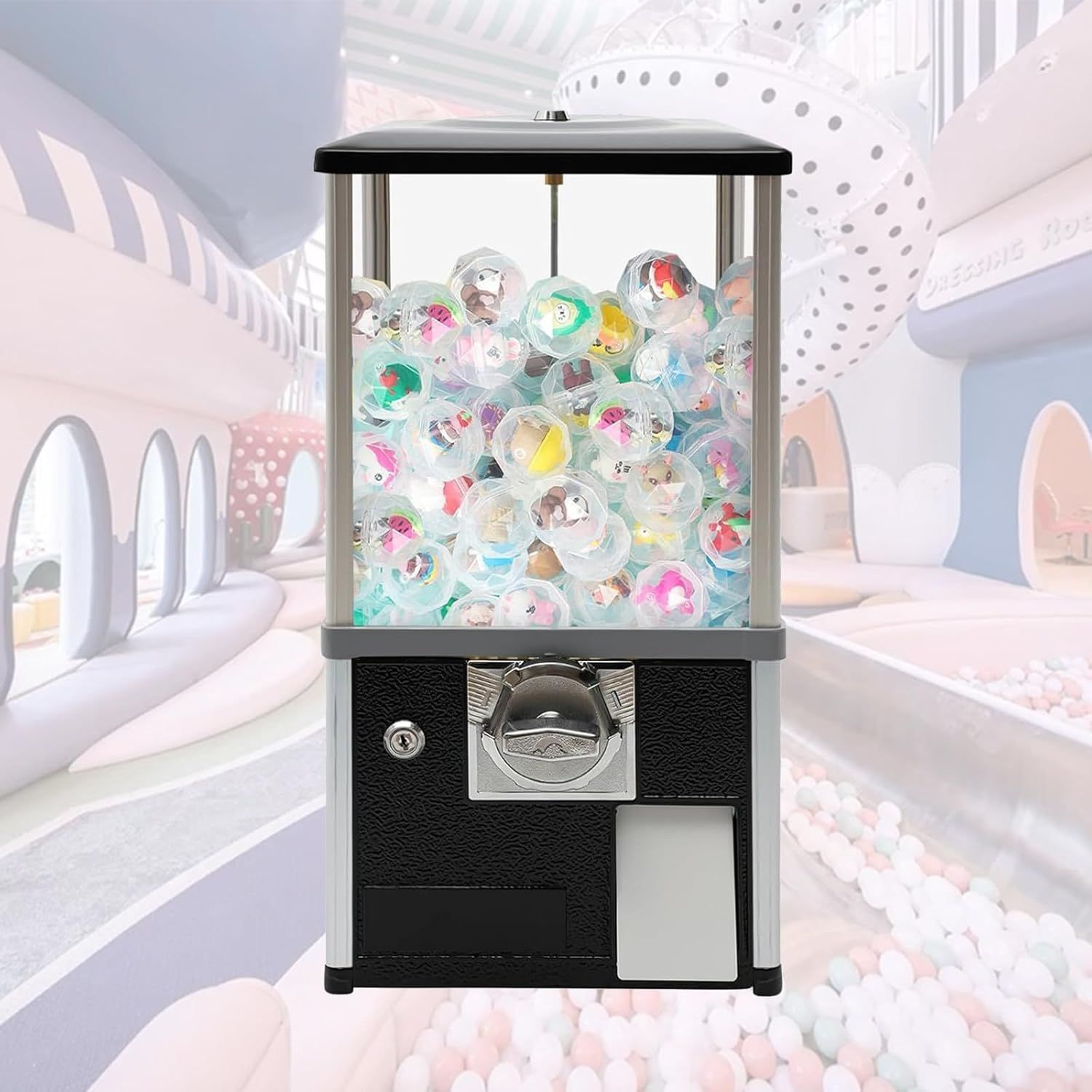 キャンディ自動販売機小型自動販売機コイン式ガムボール自動販売機は約