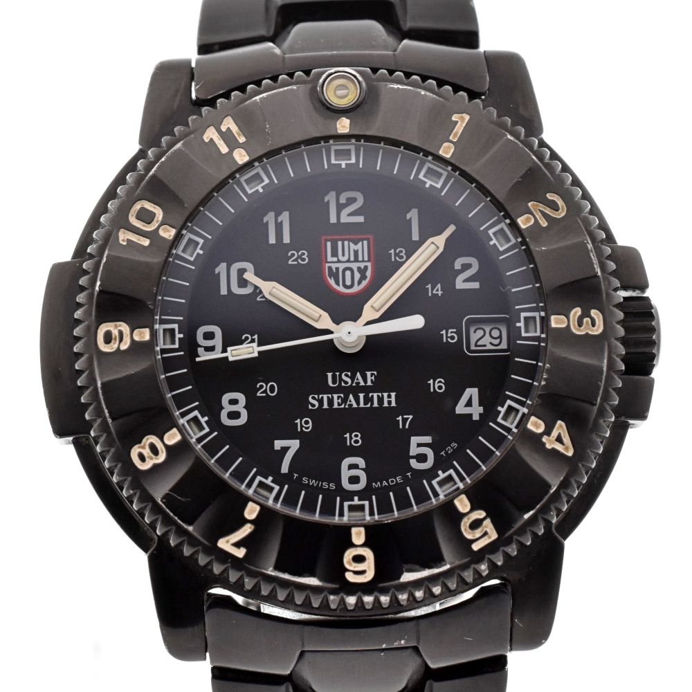 ルミノックス LUMINOX F-117ナイトホーク 3400シリーズ クォーツ メンズ A#132953 - メルカリ