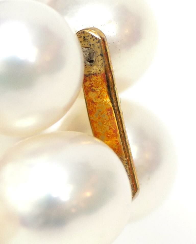 TASAKI 田崎真珠 k18 2連パール ブレスレット タサキ TASAKI 18金 2連パールブレスレット 真珠/ゴールド/K18