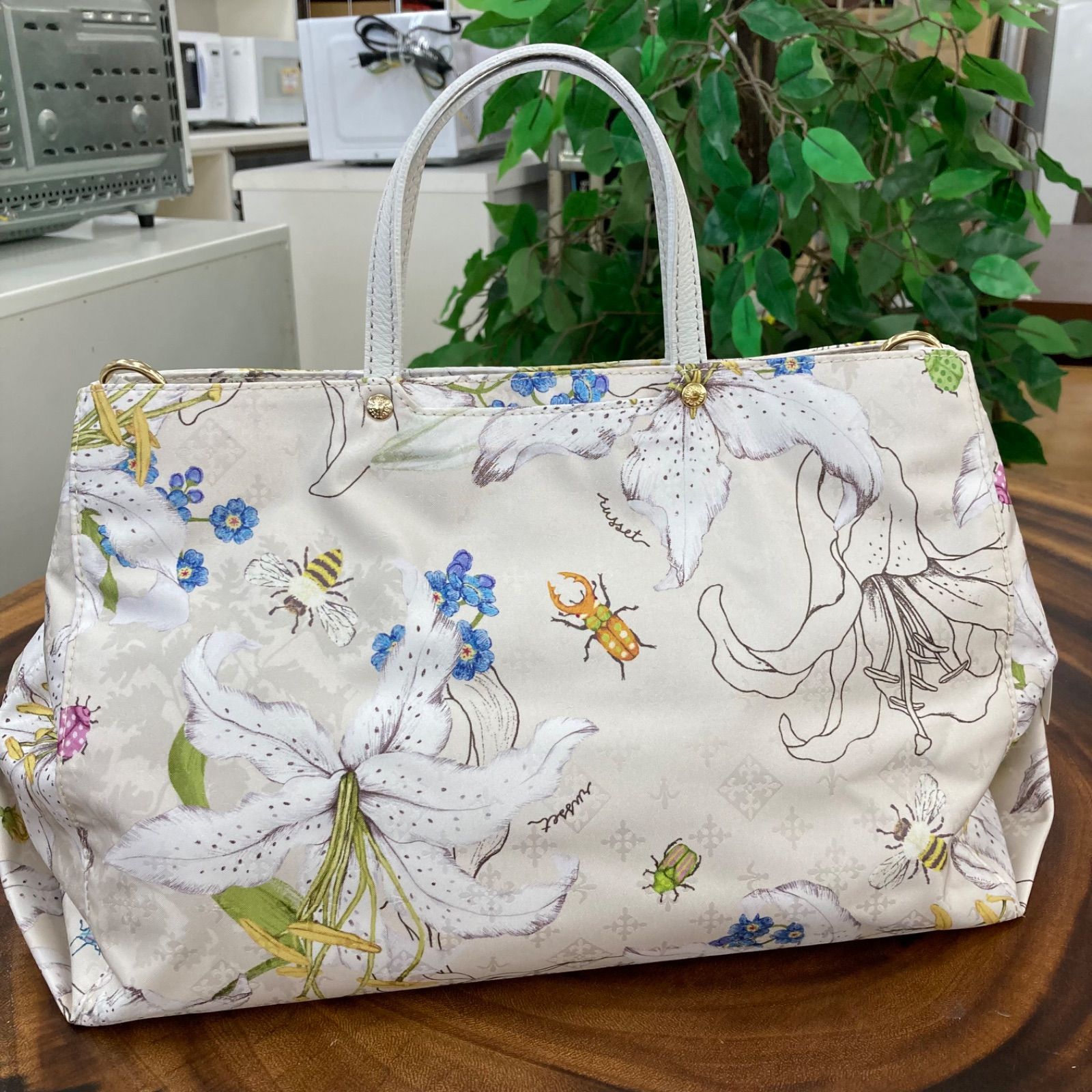 未使用品！！ russet ラシット トートバック 平塚店 衣料品 ⑳ - メルカリ