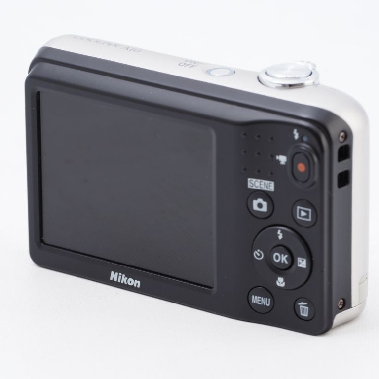 Nikon ニコン デジタルカメラ COOLPIX A10 シルバー 光学5倍ズーム 1614万画素 【乾電池タイプ】 A10SL