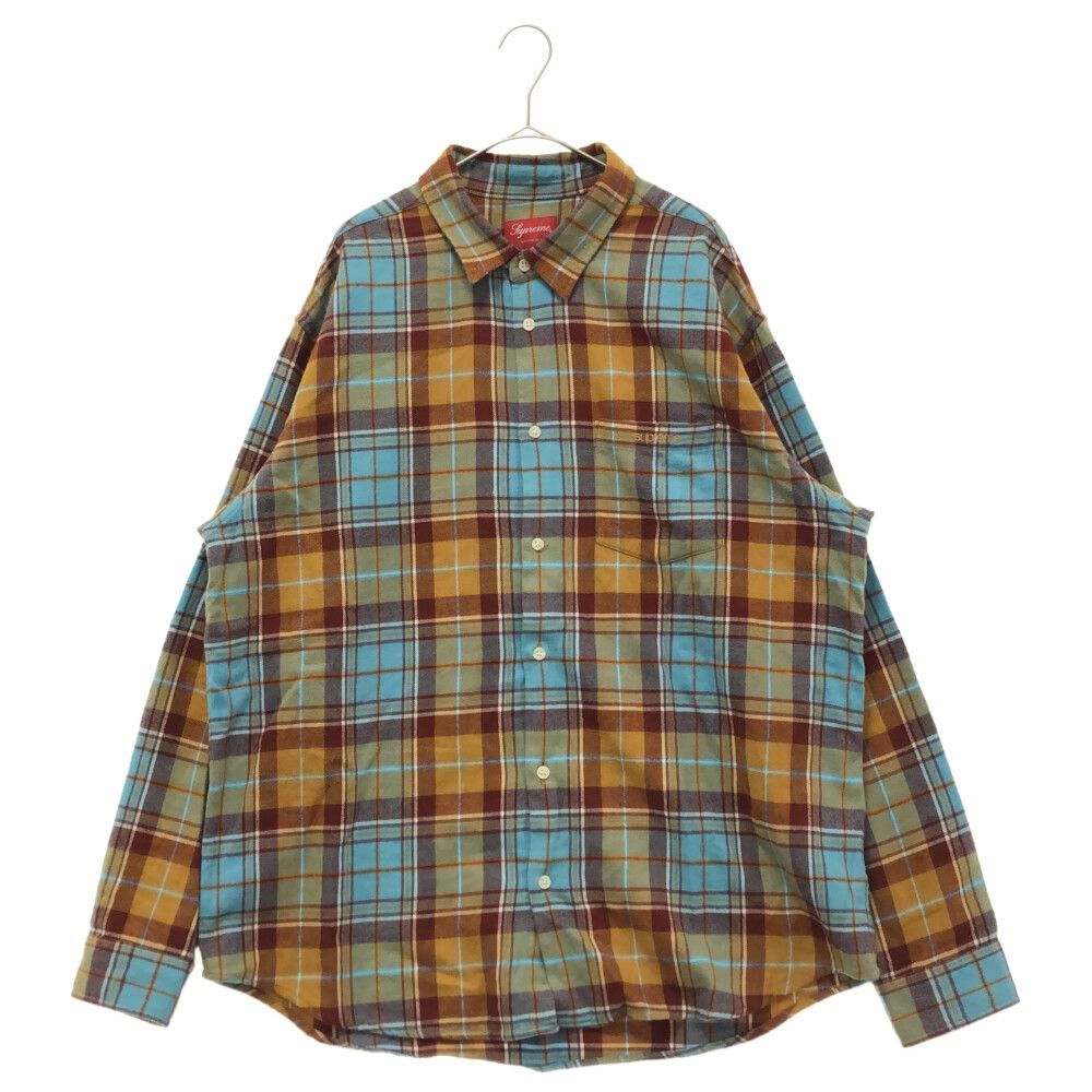 Supreme Lightweight Plaid 21ss ライトブルー