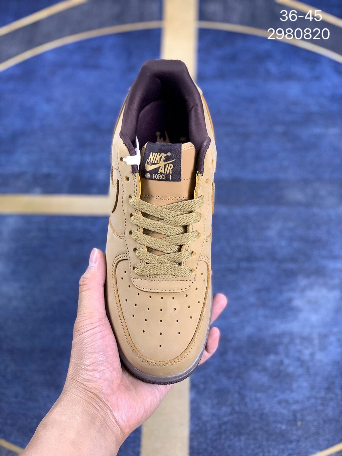 NIKE ナイキ AIR FORCE 1 LOW 'WHEAT MOCHA' エア フォース ワン ロー "ウィート モカ" メンズ レディース スニーカー WHEAT/WHEAT-DARK MOCHA ウィート/ウィート ダークモカ DC7504-700