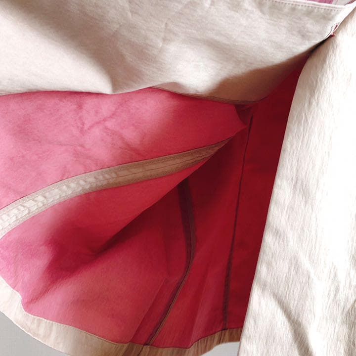 FRANCO FERRARO フランコフェラーロ トレンチコート ロング ピンク WWW_MORNINGWALKER_COM