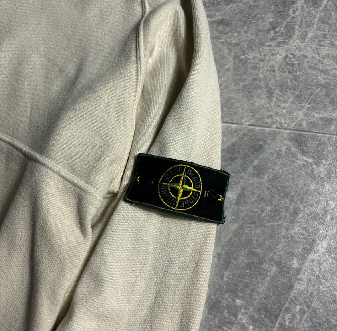 1990s STONE ISLAND Half Zip Hoodie 