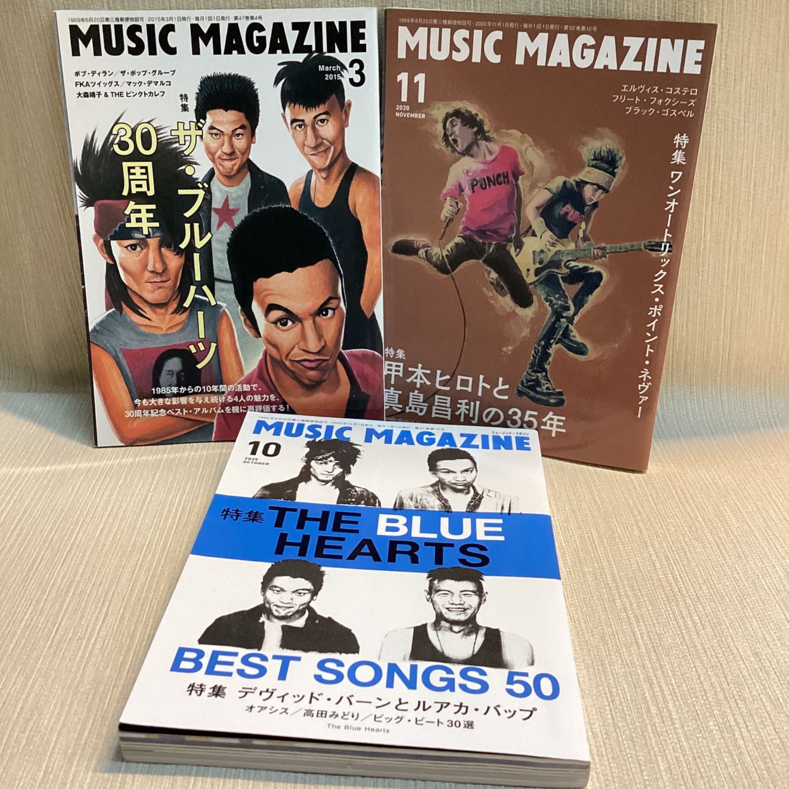 甲本ヒロト ブルーハーツ クロマニヨンズ 特集雑誌22冊セット