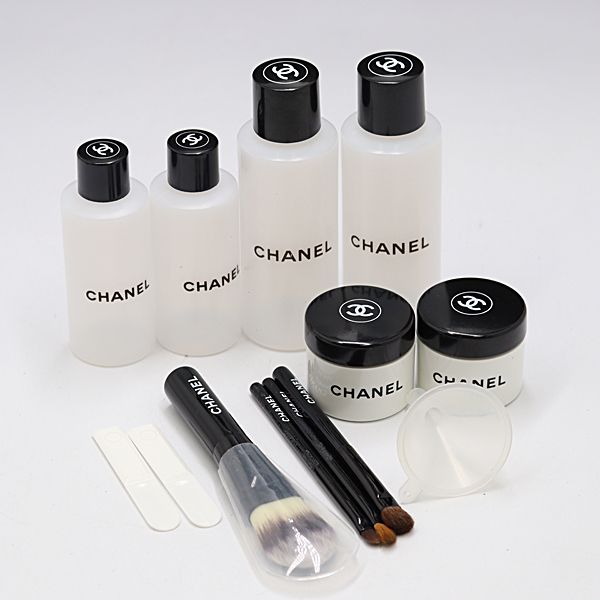 CHANEL 化粧品 空容器セット シャネル 空ボトル/メイクブラシセット トラベルセット コスメ