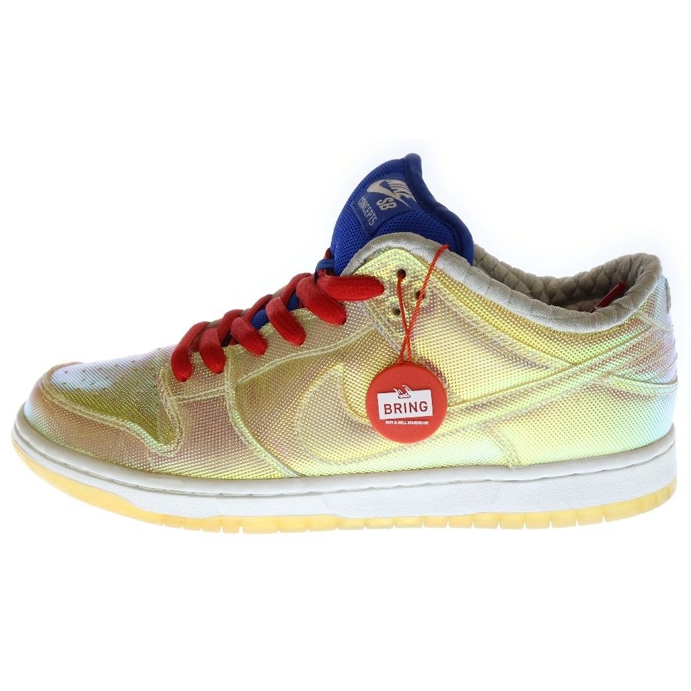 NIKE SB ナイキエスビー ×CONCEPTS DUNK LOW PREMIUM SB QS HOLY GRAIL 504750-140 SBダンク ロー コンセプト グレイル ローカットスニーカー US8.5|26.5cm