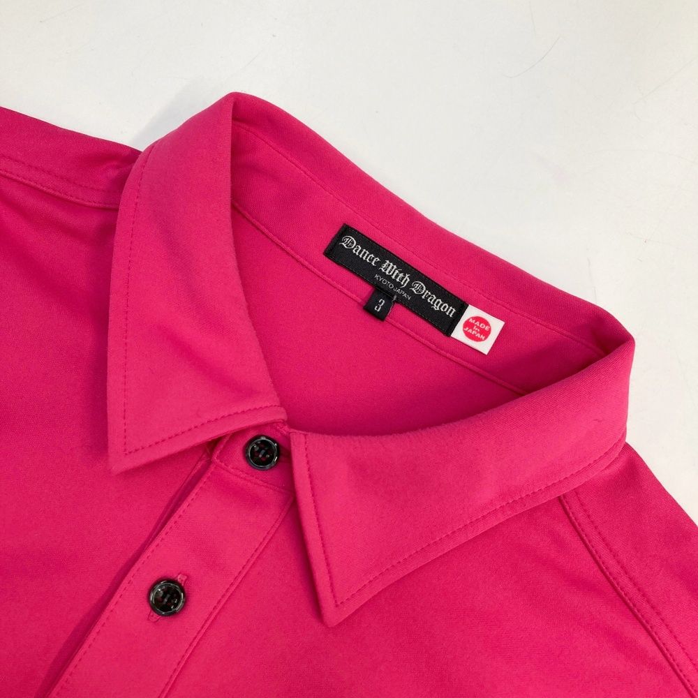Dance With Dragon ピンクシャツ サイズ3 Dance With Dragon ピンクシャツ サイズ3 DANCE WITH DRAGON ピンク