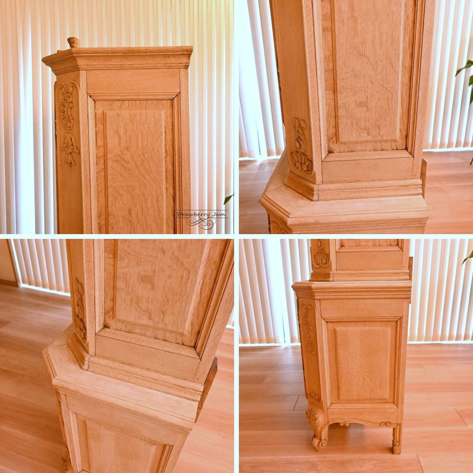 フランスアンティーク ガラスキャビネット