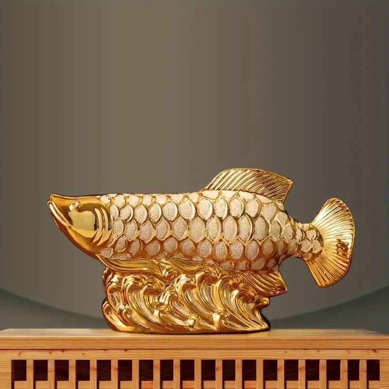 馬のオブジェ 置物 ゴールド 風水 金運 縁起物 アロワナ 置物 オブジェ