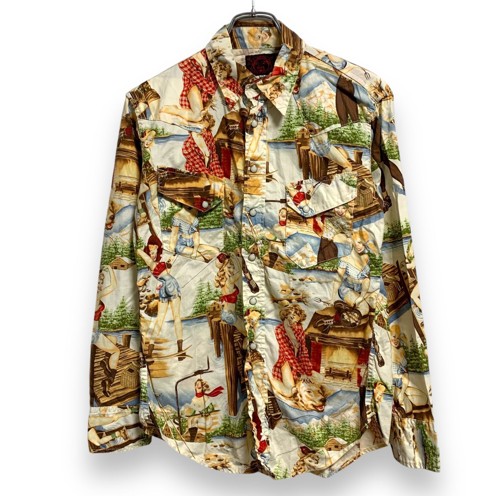EVISUヴィンテージアロハシャツ 40 EVISU ヴィンテージアロハシャツ 40