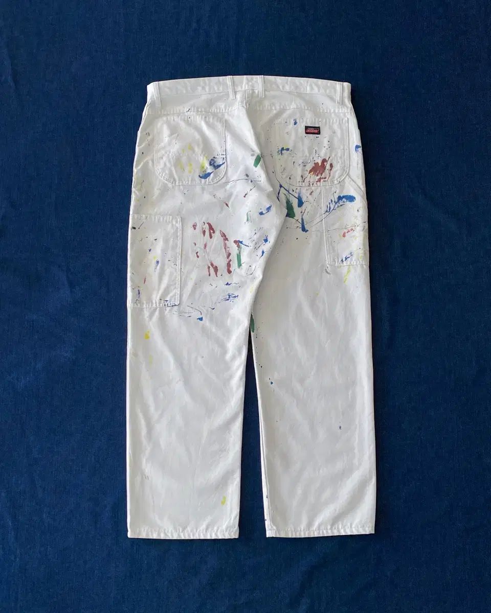 ディッキーズ 白 カーペンター ペインター ウォーク パンツ YC-026