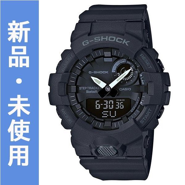 カシオ 腕時計 黒 Gショック GBA-800-1A スマホ連携 ミッドサイズ ...