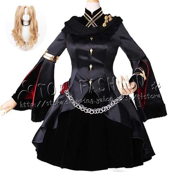 Fate|Grand Order 風 エレシュキガル コスプレ衣装 ウィッグ 靴 道具別売りり