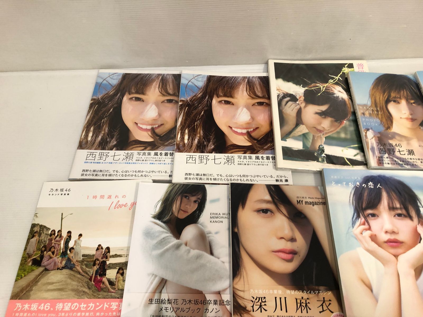 乃木坂46 西野七瀬　生写真　まとめ売り 乃木坂46 西野七瀬 生写真 封入 4種コンプ まとめ売り - メルカリ