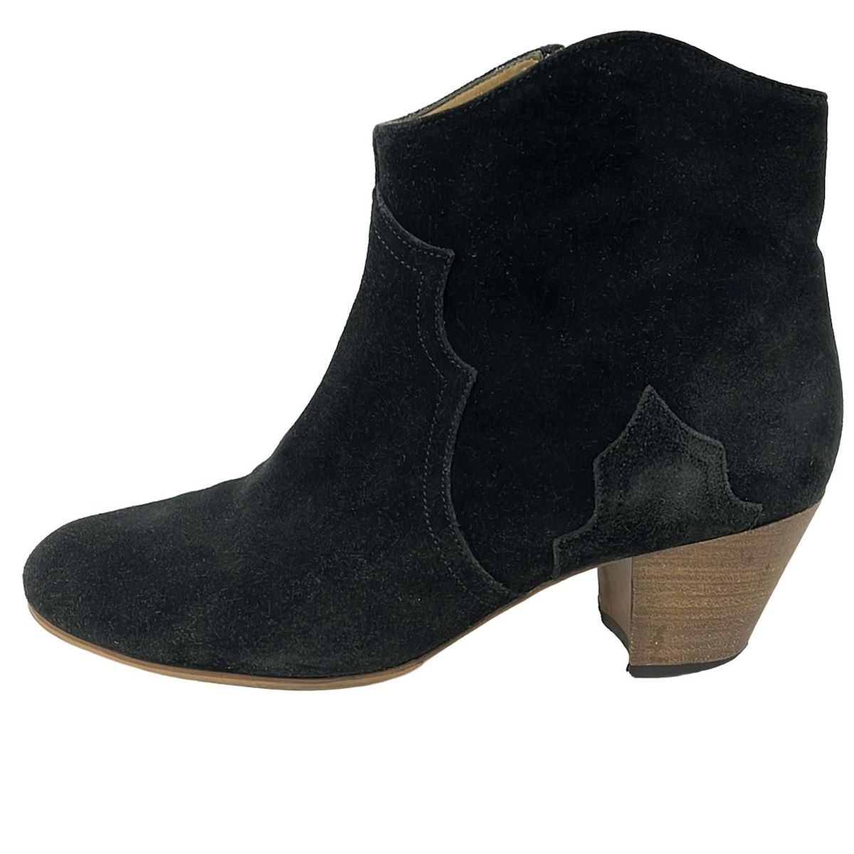 ISABEL MARANT イザベルマラン ショートブーツ 39 レディース - 黒 アウトソール張替済