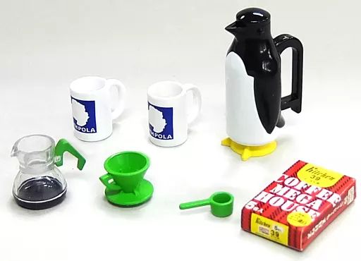 メガハウス　ポップンツール　ときめきキッチン　あったかコーヒーセット ミニコレ ポップンツール ときめきキッチン 10個セット(食玩