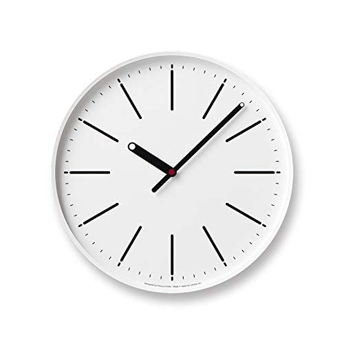 【大特価】レムノス 掛け時計 ドットクロック アナログ 白 Dot Clock KK15-13 WH Lemnos