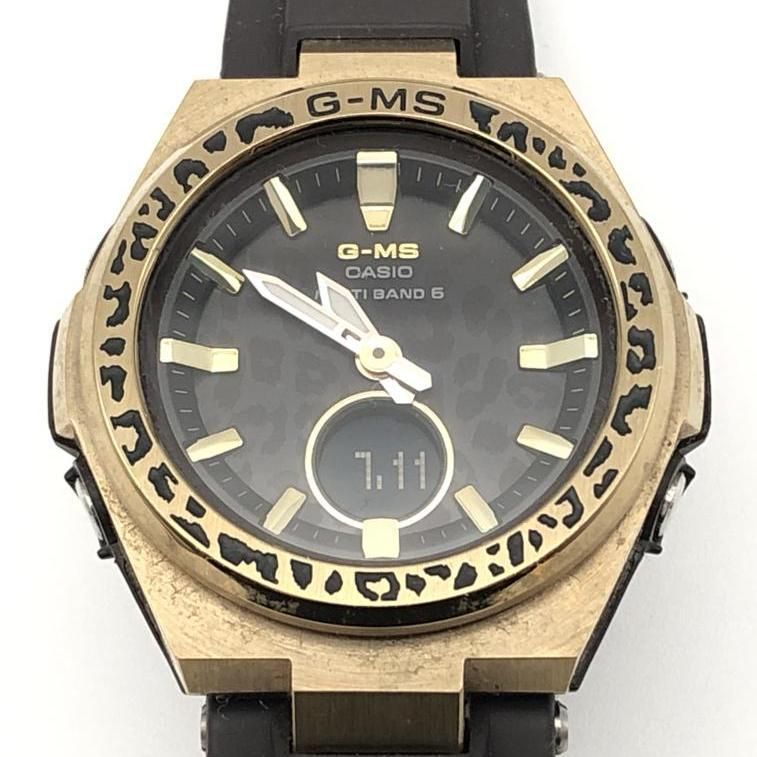中古】CASIO BABY-G MSG-W200WLP 腕時計 ブラウン カシオ[10  