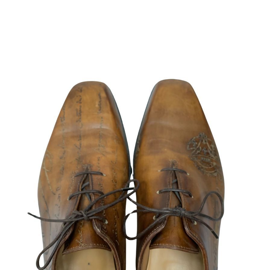 ベルルッティ レザーシューズ アレッサンドロ ガレ カリグラフィー