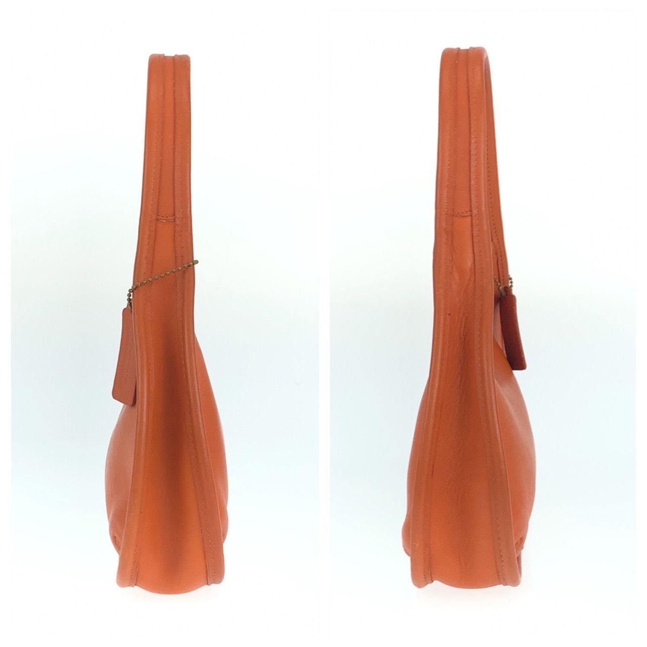 COACH コーチ ヴィンテージ オールドコーチ オレンジ 橙 ゴールド金具  