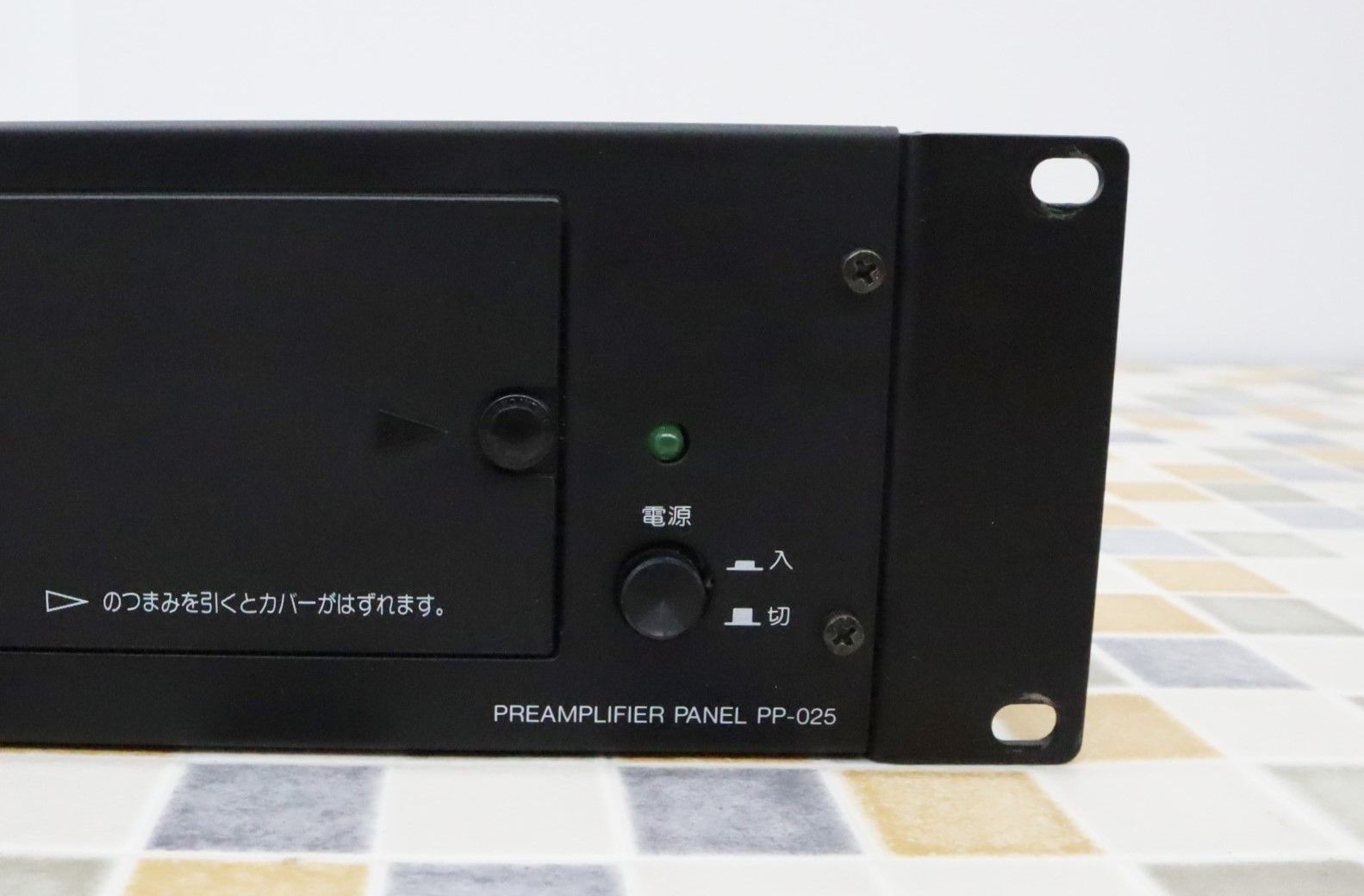 ○ TOA PP-025C 業務用放送設備 プリアンプパネル - 防災、セキュリティ