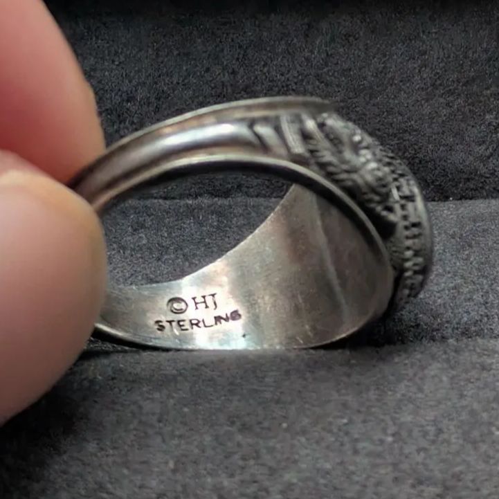 カレッジリング スターリングシルバー925