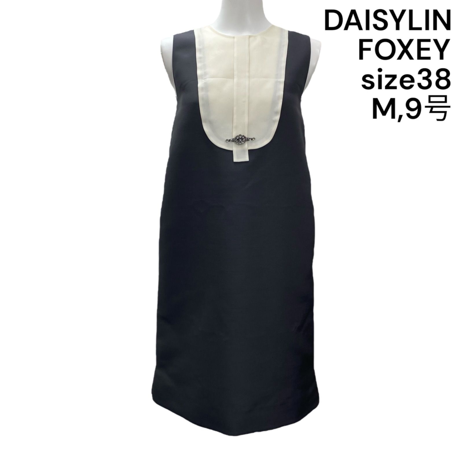 【シルク100%】DAISY LIN/ワンピース/ノースリーブ Foxey DAISY LIN ノースリーブ シルク ワンピース 美品】デイジーリン