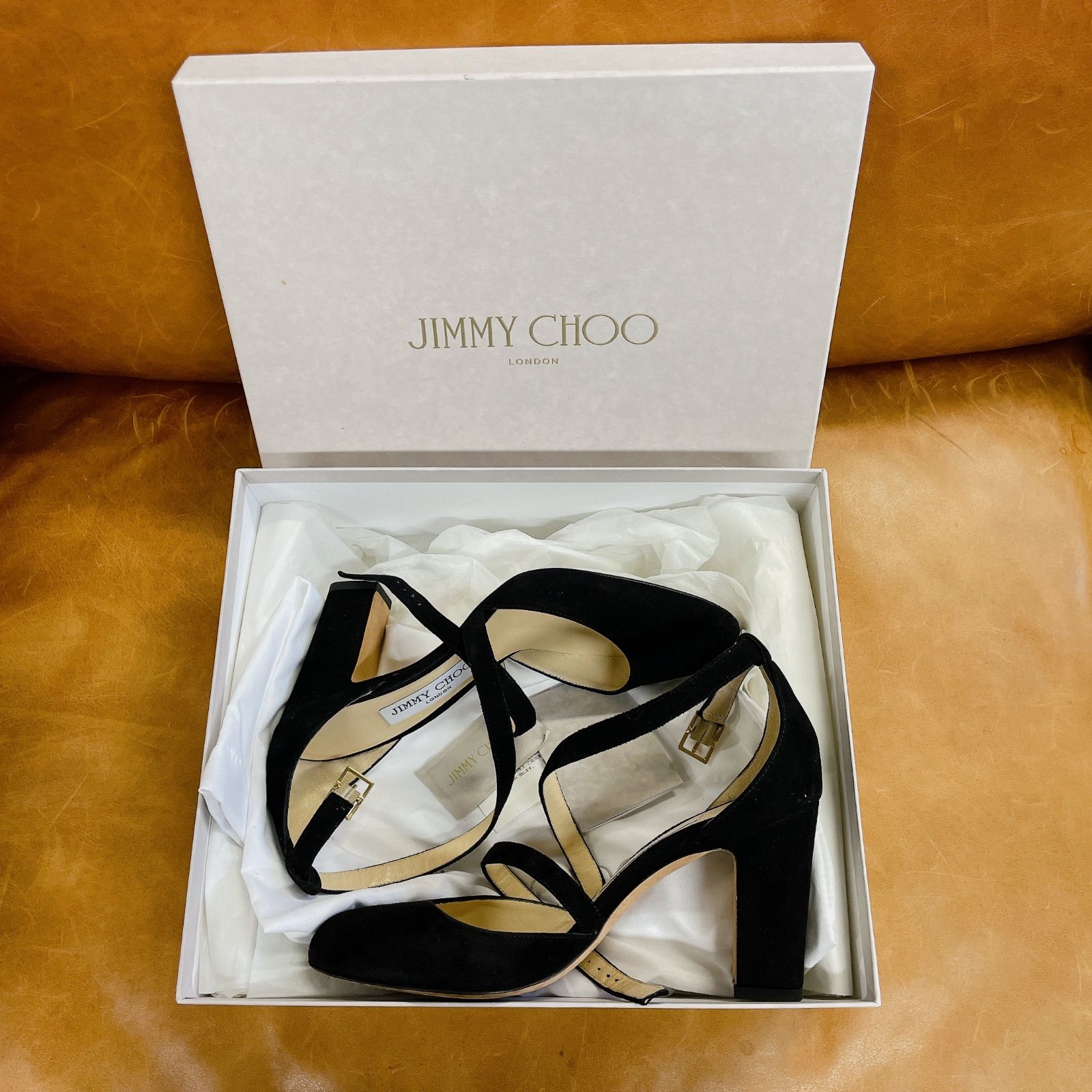 JIMMY CHOO ジミーチュウ パンプス クロス - メルカリ