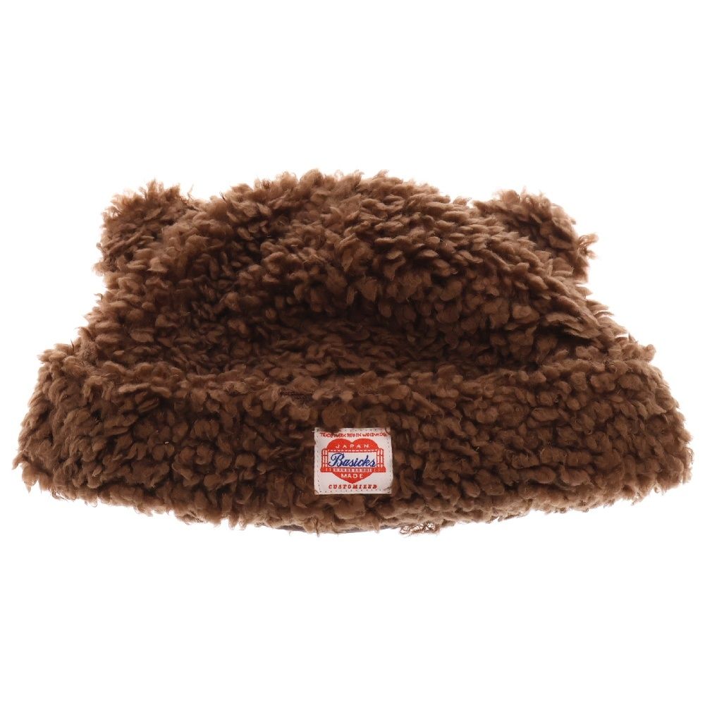 ✅️ベイシックス　ベアビーニー　美品　ブラウン　Ｓ BASICKS/ベーシックス】Bear Beanie/ベアビーニー（ニットキャップ