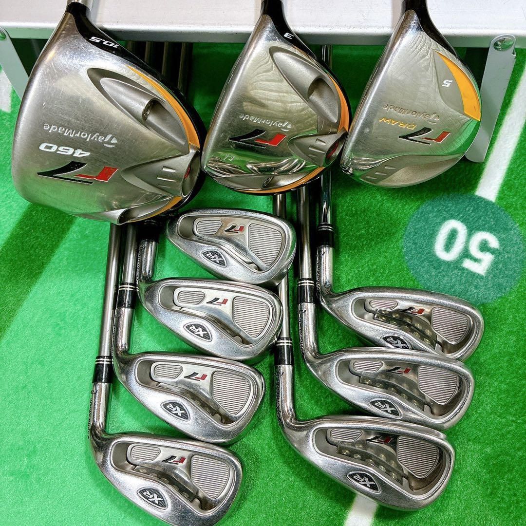 TaylorMade r7 メンズゴルフクラブセット 10本 フレックスSR|R