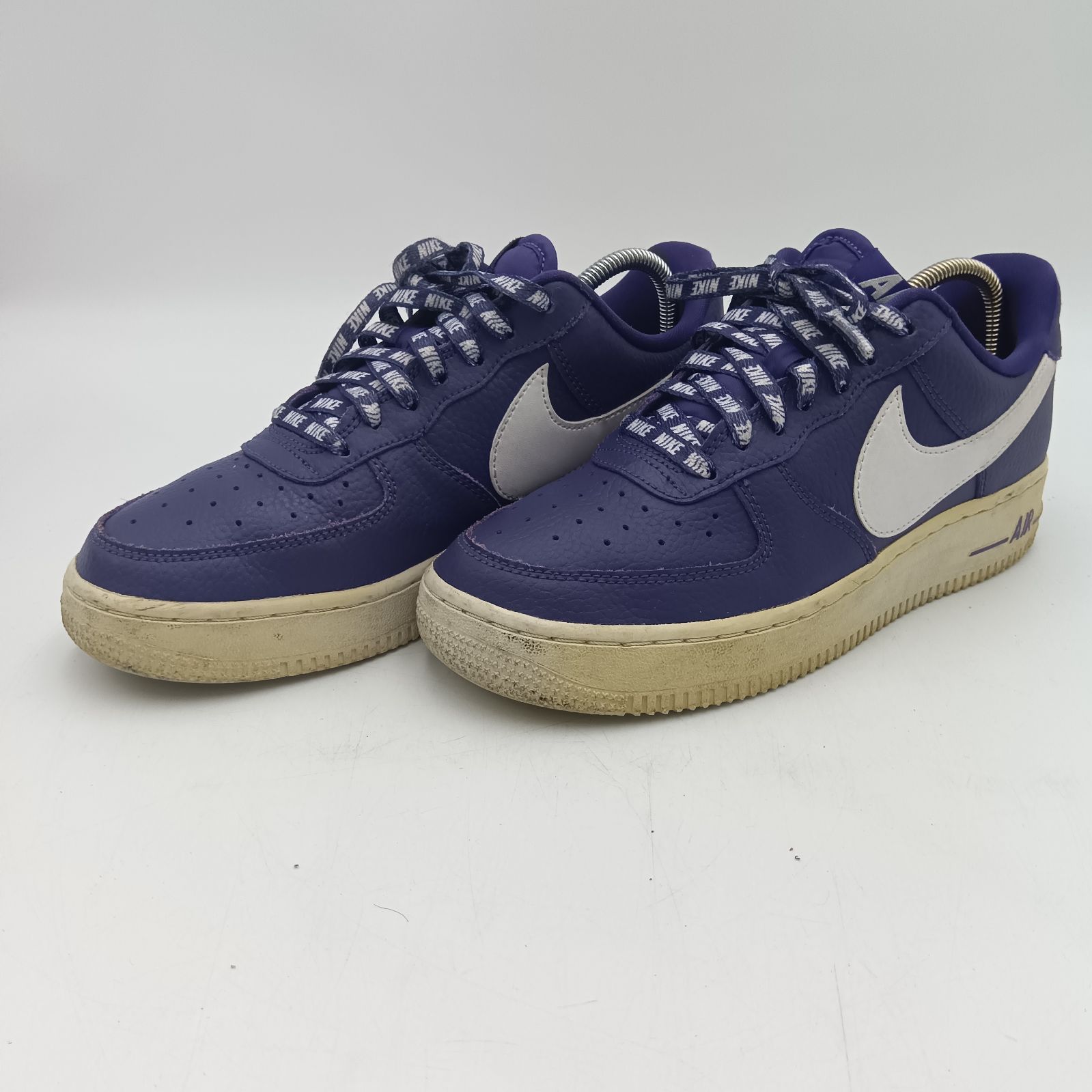 NIKE ナイキ AIRFORCE1 エアフォース1 スニーカー パープル Cメンズ 24.5cm C-7-4