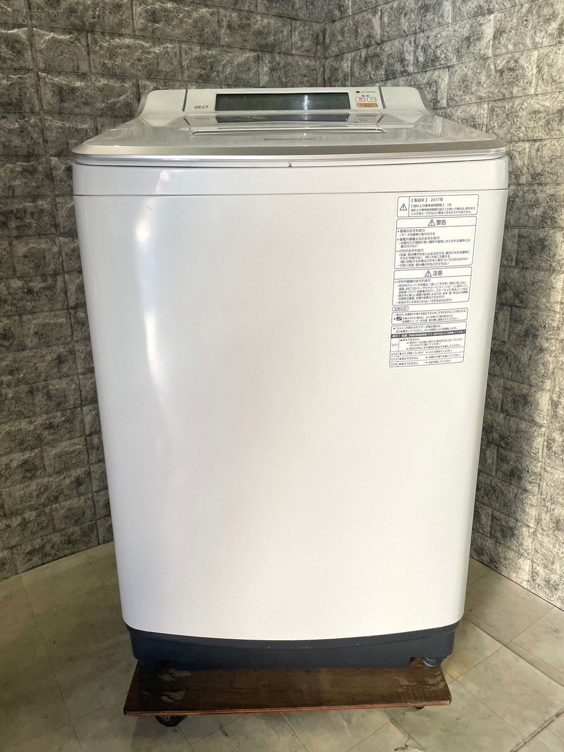 大阪限定配送☆3ヶ月保証付き☆洗濯機☆2017年☆パナソニック☆NA