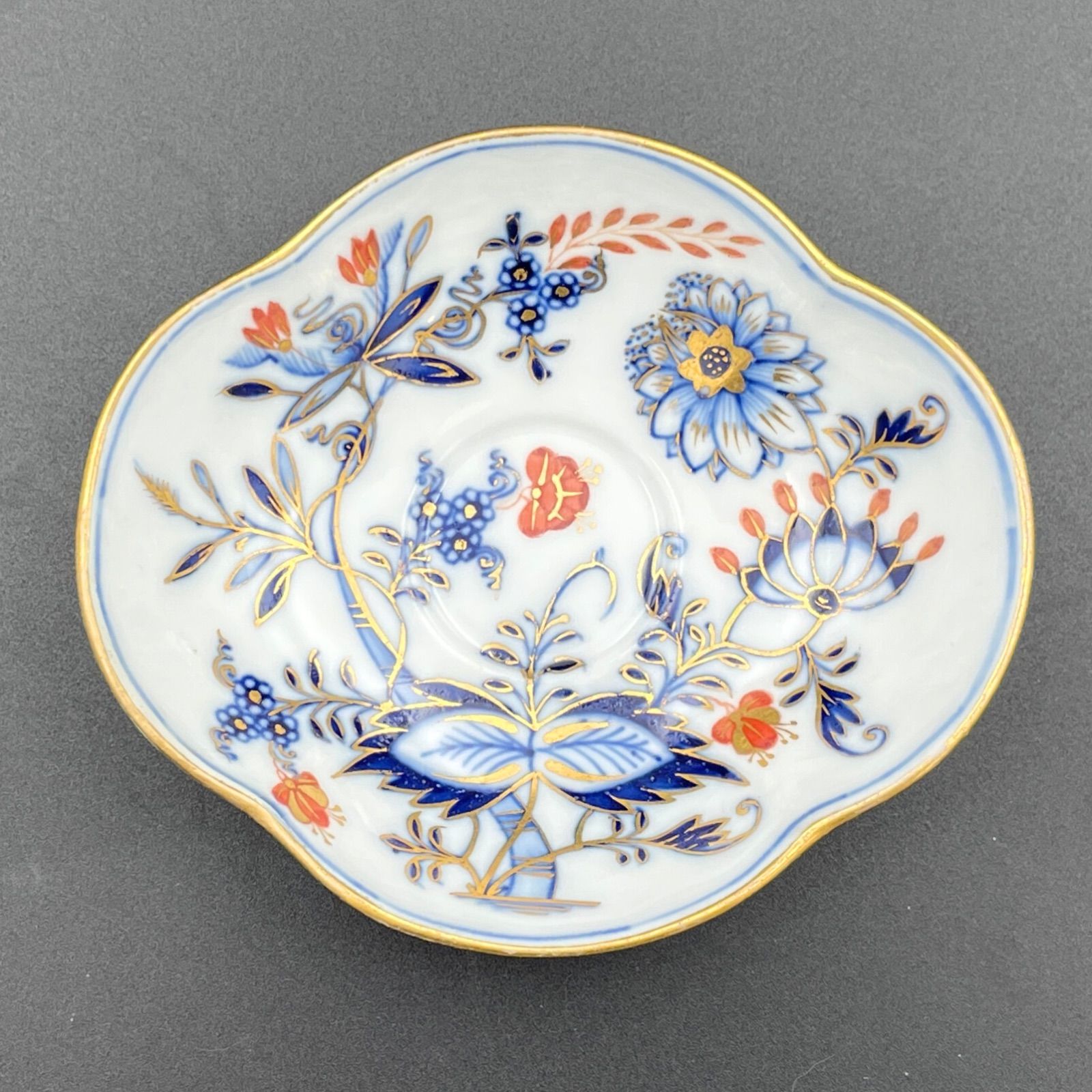 極希少】Meissen（マイセン） 一級品 四つ葉型カップ＆ソーサー
