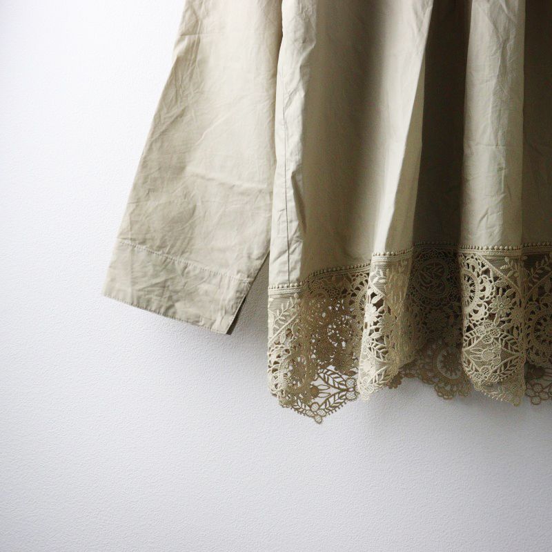 2023AW マーブルシュッド marble SUD doily lace ハイネック
