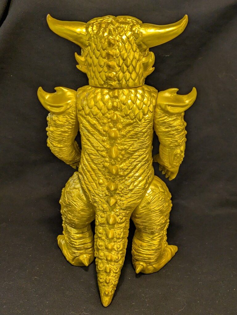 マーミット 世紀の大怪獣シリーズ/ビニールパラダイス プルガサリ 金クルミ塗装 マーミット 世紀の大怪獣シリーズ/ビニールパラダイス