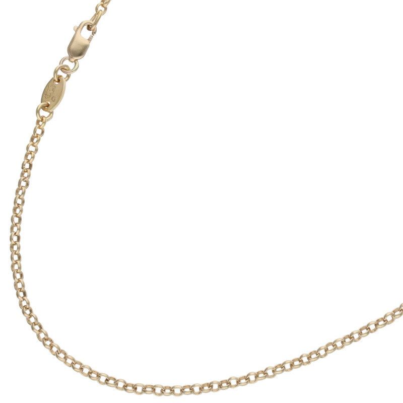 クロムハーツ 22K NECKCHAIN R24/ロールチェーン24inch ゴールド