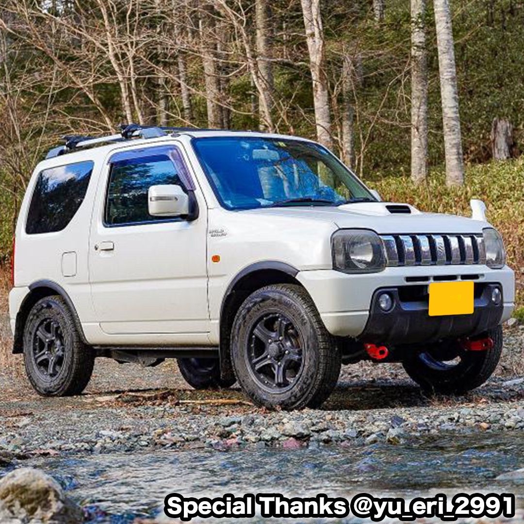 RIVAI オーバーフェンダー JB23 専用 9.9mm 車検対応 ABS樹脂 ジムニー AZオフロード RIVAI OFFROAD 前後セット  ワイルド 外装 付け替え - メルカリ