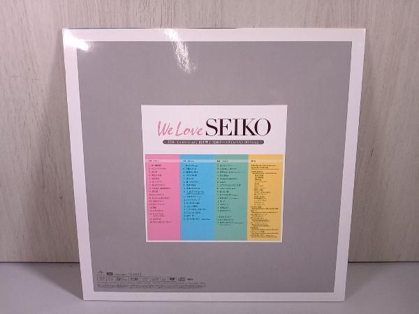 現状品】 松田聖子 CD 「We Love SEIKO」-35th Anniversary 松田聖子究極オールタイムベスト50 Songs-(初回限定盤 B)(LPジャケットサイズ - メルカリ