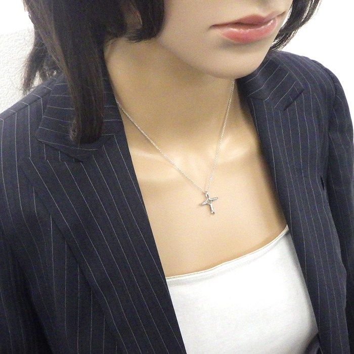 ティファニー Tiffany & Co. ネックレス インフィニティ クロス 