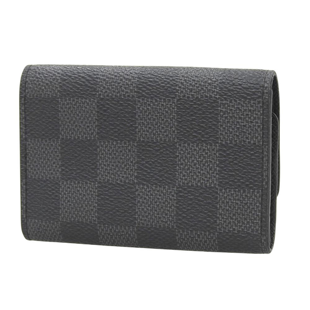 本物保証 超 ルイヴィトン LOUIS VUITTON ダミエ グラフィット ミュルティクレ6 N62662 鍵入れ キーケース6本用