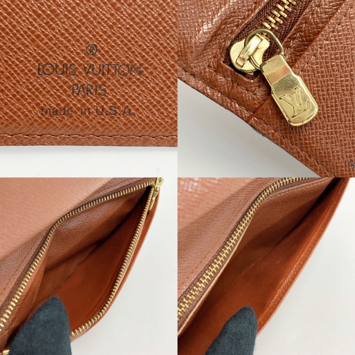 LOUIS VUITTON ルイヴィトン モノグラム コンチネンタル クラッチ 
