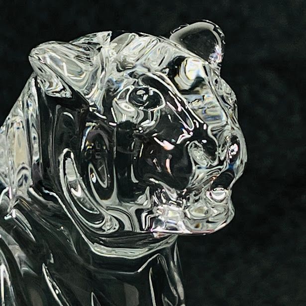 バカラ フィギュリン 虎 トラ お買い得品 タイガー クリスタル 寅