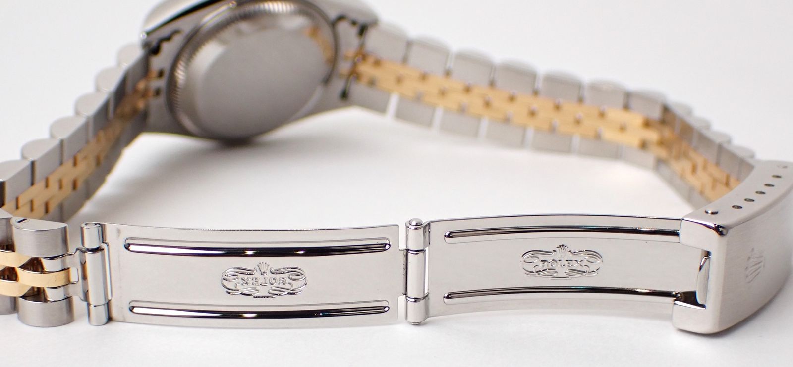 ROLEX(ロレックス) デイトジャスト シャンパン文字盤 79173 SS/YG AT Y