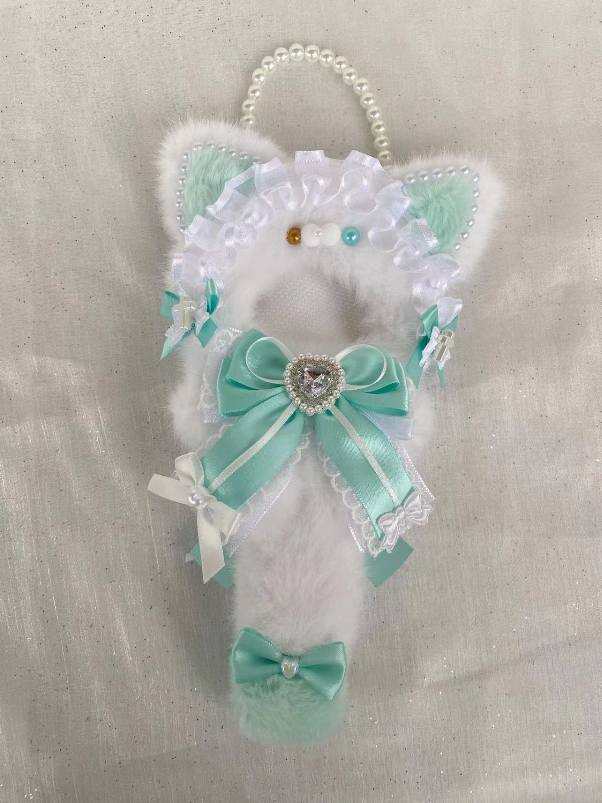 ぬい服 ちびぐるみ 10~12cm コラージュ猫 着せ替え服 2着セット ぬい服 ちびぐるみ 10~12cm 着せ替え服コラージュ猫 - メルカリ