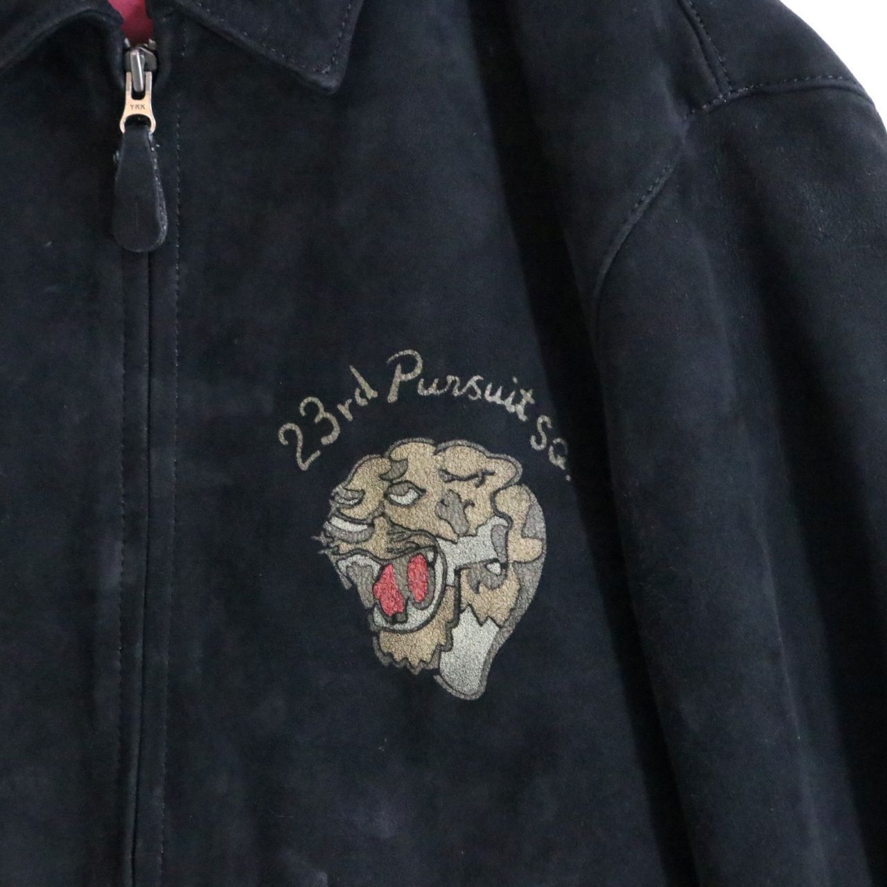 美品 AVIREXスウェードレザーJKT 正規取扱店 AVIREX (アヴィレックス) 4250008 AGED SUEDE